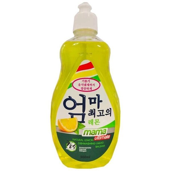 Бальзам для мытья Mama Ultimate посуды фруктов овощей и детских принадлежностей лимон