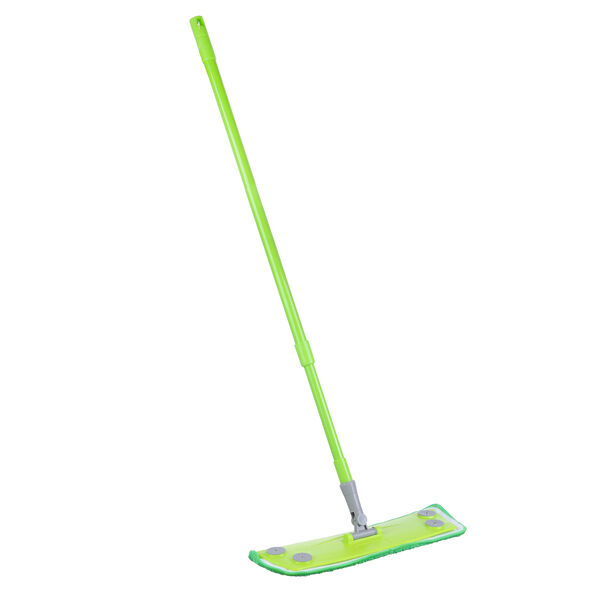 Vetta швабра с насадкой из микрофибры на липучках, рукоятка металл окр., телескоп., 69-120см,np-2011