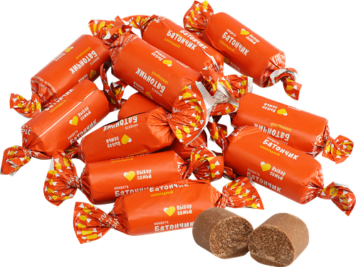 Конфеты PL 365 TempSubst Батончик шоколадный неглазированный вес до 250 г