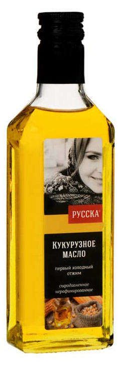 

Масло Русска кукурузное нерафинированное 250 мл
