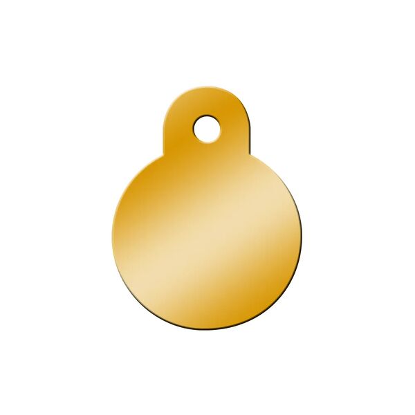 Жетон Круг малый желтый