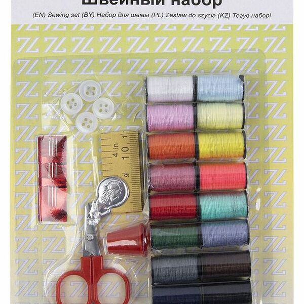 Набор для шитья дорожный Blitz НШ-035, в ассортименте