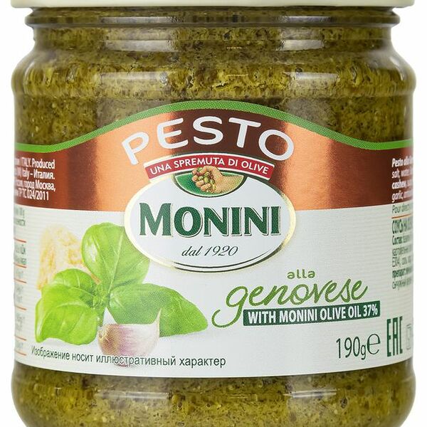Соус Pesto Monini с базиликом и чесноком