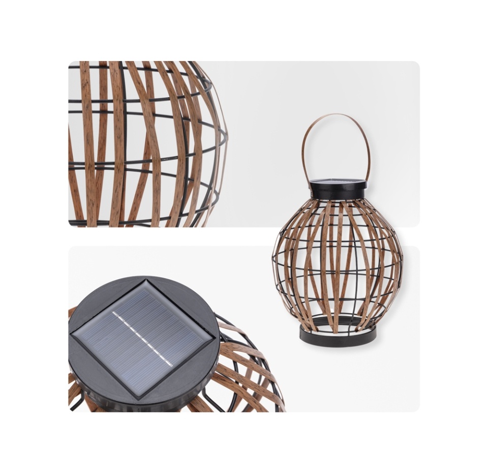 

Светильник садовый Rexant Бамбук со встроенным аккумулятором коллекция Бали 3000К, 29см, 1 шт