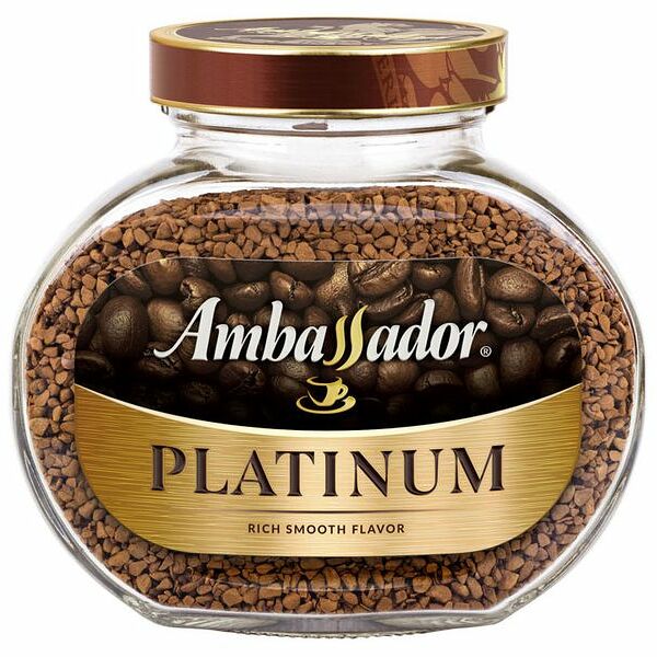 Кофе растворимый Ambassador Platinum 95 г