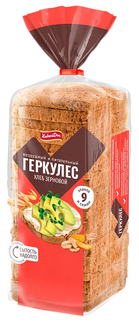 

Хлеб Хлебный дом Геркулес зерновой в нарезке 500 г