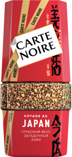 

Кофе Carte Noire Voyage Au Japan натуральный растворимый 90 г