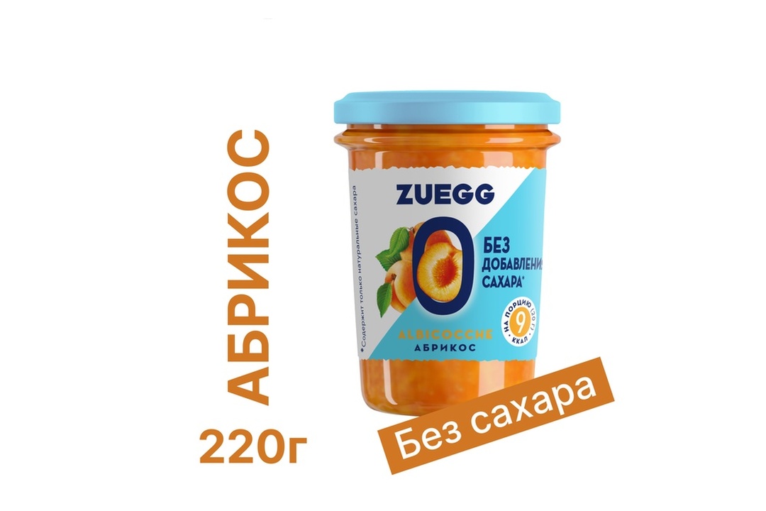 

Конфитюр Zuegg абрикос без сахара 220 г