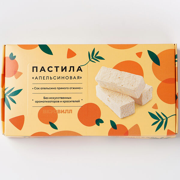 Пастила ВкусВилл Апельсиновая, 140 г