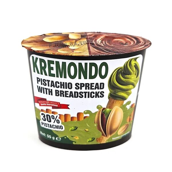 Набор Kremondo из пасты фисташковой и хлебных палочек, 55г