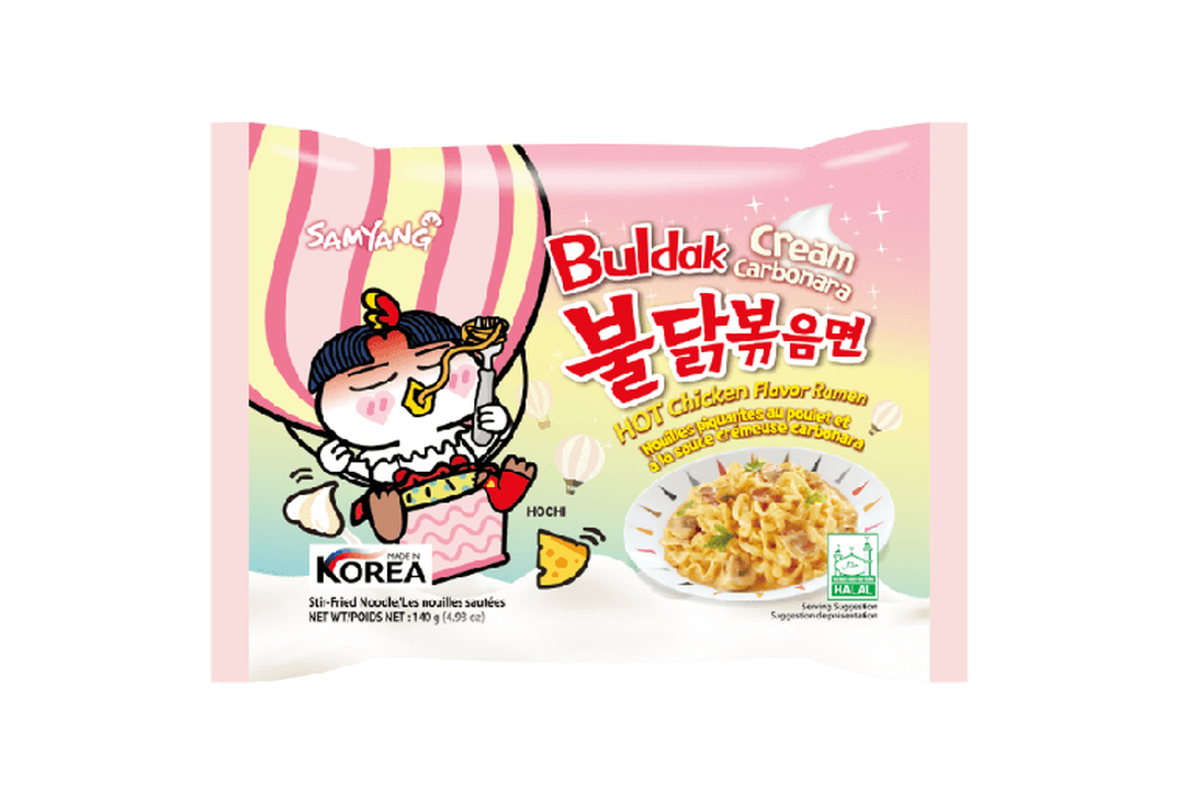 

Лапша Samyang Hot Chicken Cream Carbonara 140 г