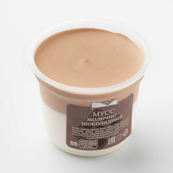 Мусс молочно-шоколадный ВкусВилл