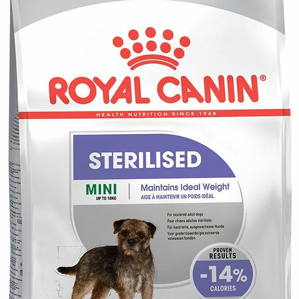 Royal Canin Mini Sterilised Adult корм для взрослых стерилизованных собак мелких пород Курица, 3кг