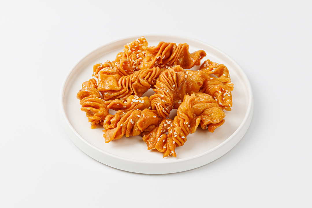 

Хворост медовый с кунжутом