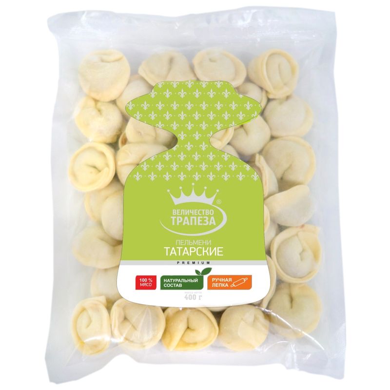 

Пельмени Величество Трапеза Татарские 800 г