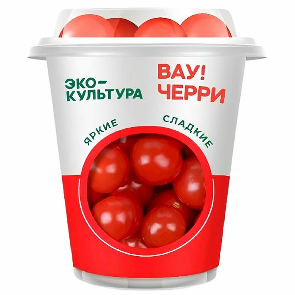 Томаты Эко-культура Черри Вау! красные 200 г