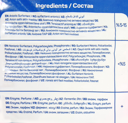 

Стиральный порошок ABC Bright Colors 3 кг
