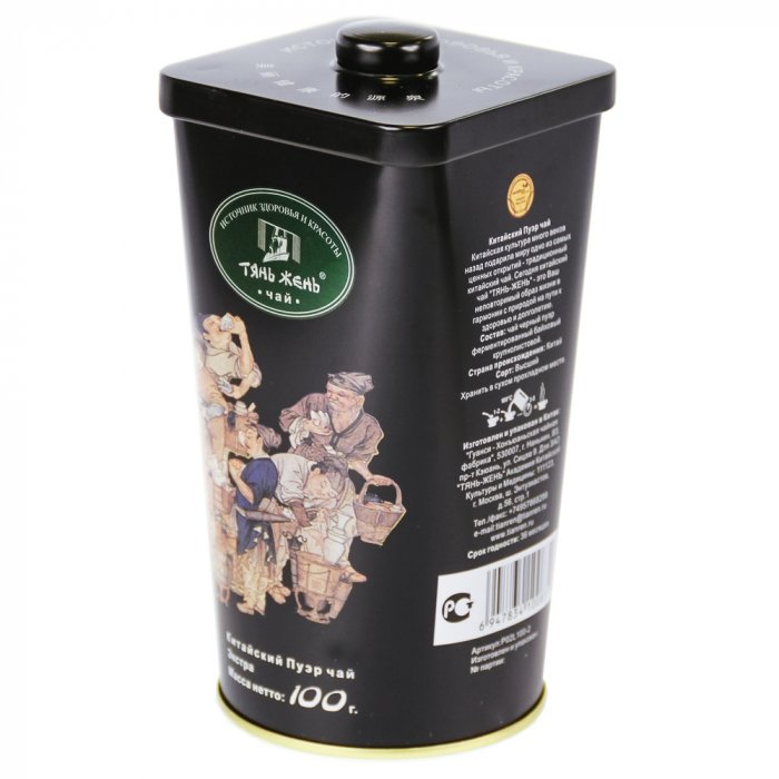 

Чай Тянь Жень Пуэр ж/б 100 г