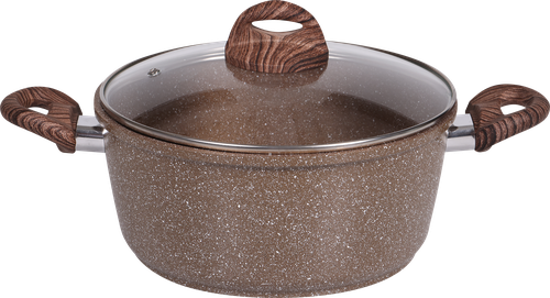 

Кастрюля HOMECLUB Harvest литая с крышкой, антипригарное покрытие, soft touch, 3.3л, Арт. Har-3,3