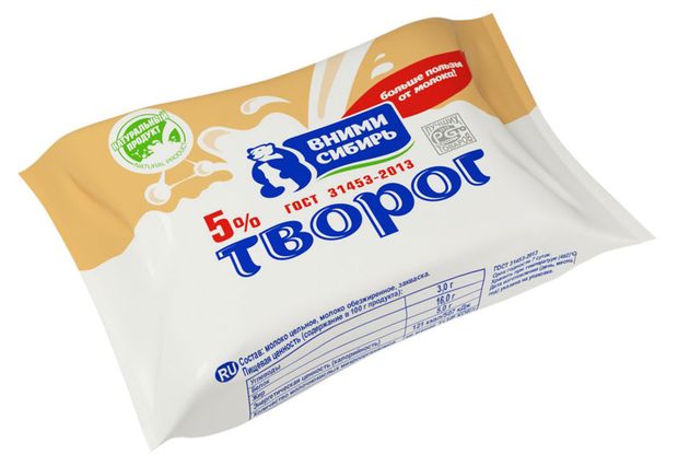 

Творог Вними-Сибирь 5% 200 г