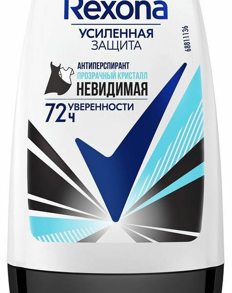 Шариковый антиперспирант TM Rexona (ТМ Рексона) кристал аква