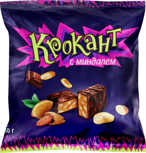 

Конфеты шоколадные Крокант с миндалём 180 г