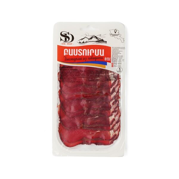 Бастурма из говядины SD Concept сыровяленая 50 г