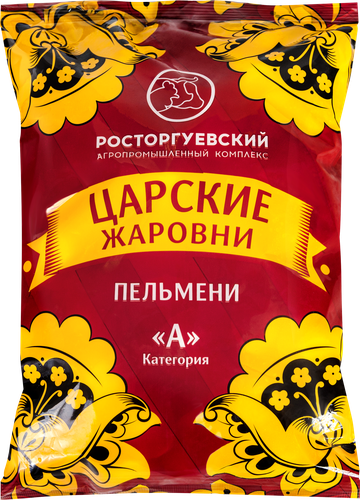 

Пельмени АК Росторгуевкий Царские жаровни, категория А 1 кг