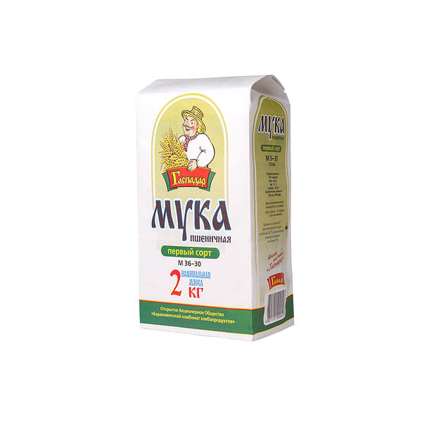 Мука пшеничная М36-30  Гаспадар 1с 2 кг