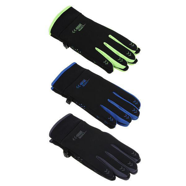 GALANTE Перчатки мужские сенсорные антискользящие с регулятором, р-р 22-24, СЗПВ24-08, в ассортименте