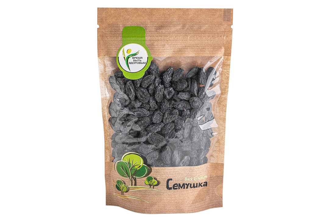 

Изюм Семушка узбекский чёрный 150 г
