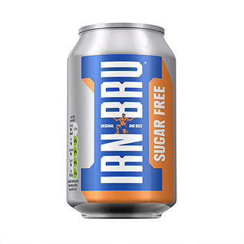 Напиток газированный Irn Bru Sugar Free без сахара низкокалорийный AG Barr p.l.c