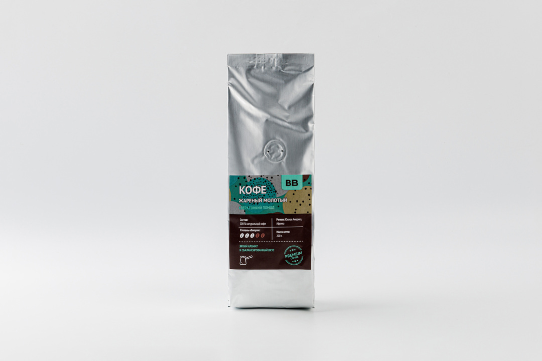 

Кофе ВкусВилл жареный молотый 200 г