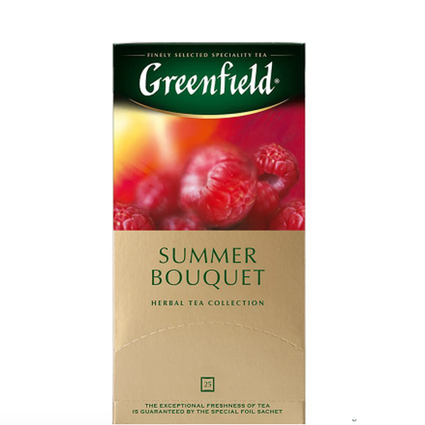Чай травяной Greenfield Summer Bouquet в пакетиках, 25х2г