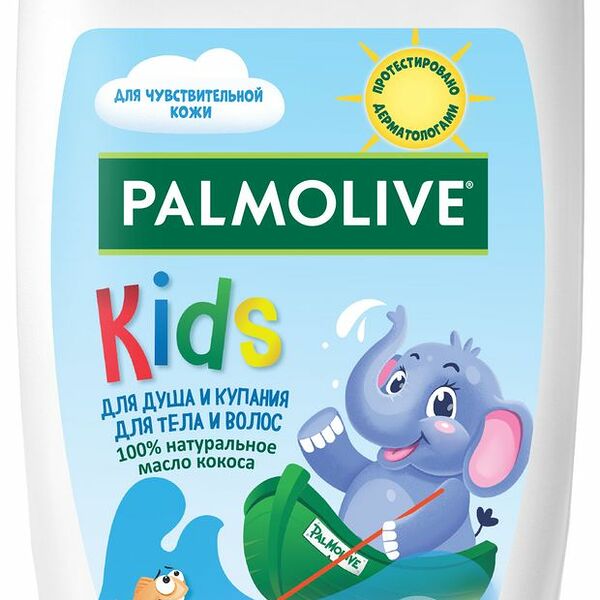 Гель для душа Palmolive С Кокосом от 3 лет, 250 мл