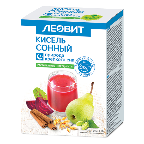 Леовит кисель сонный 5 шт х 20 г