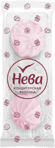 

Зефир ЛЯНЕЖ бело-розовый, ароматизированный, 155г