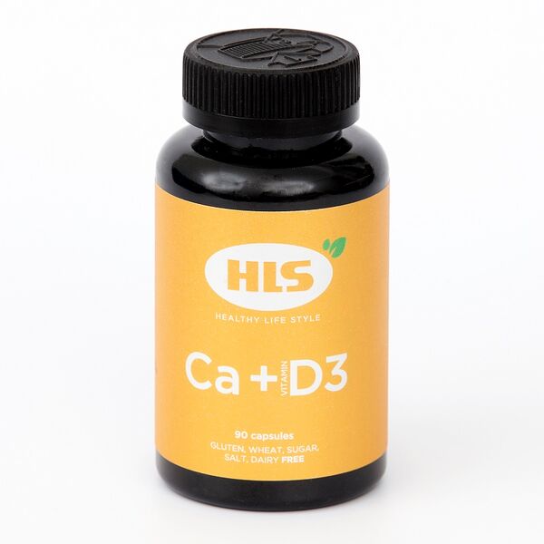 HLS Кальций + Витамин Д3 капсулы 90 шт