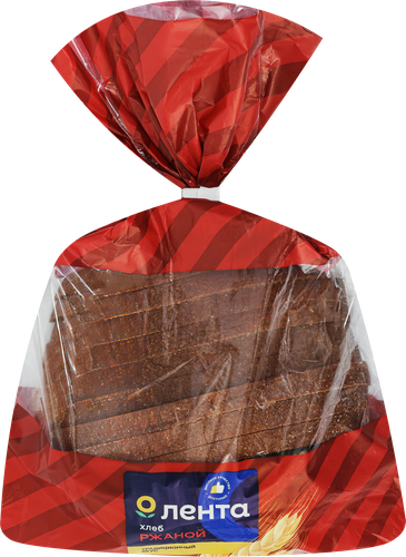 

Хлеб подовый Лента ржаной, в нарезке