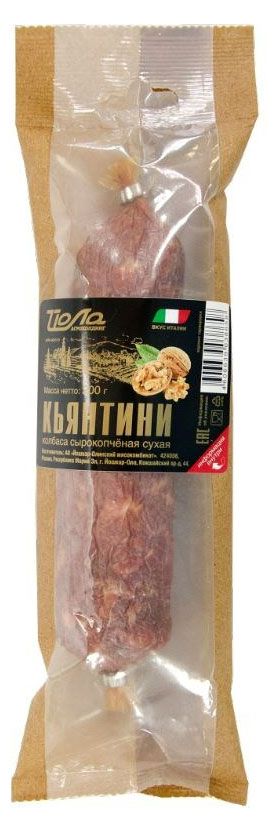 

Колбаса Йола Кьянтини сырокопченая сухая 200 г