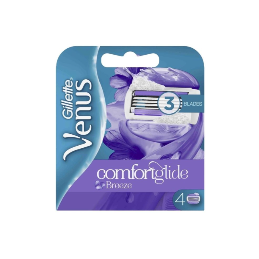 

Кассеты для бритья Gillette Venus Comfortglide Breeze 3 лезвия 4 шт