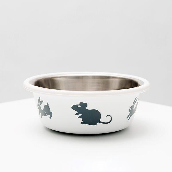 Миска Bunny N Micky, 235 мл, белая