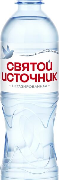 Вода питьевая Святой Источник негазированная 500 мл