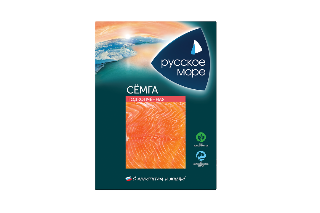

Семга подкопченная филе-ломтики Русское море 120 г