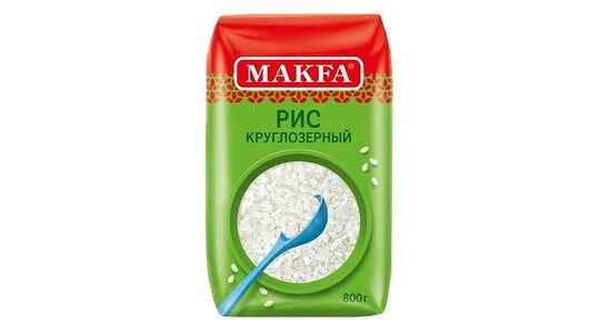 Рис Макфа круглозерновой шлифованный
