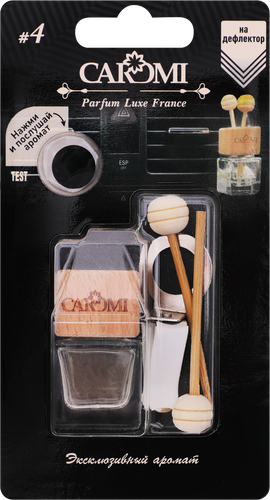 

Ароматизатор на дефлектор CaRoMi Parfume Luxe France №4