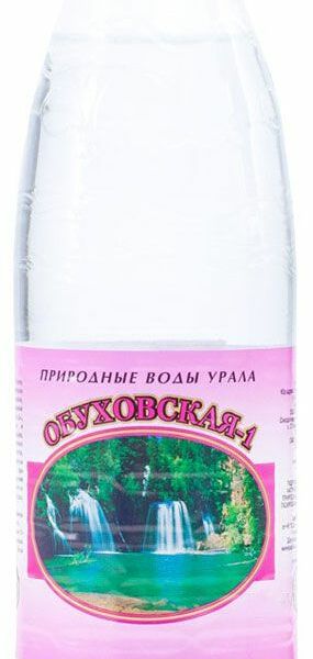 Вода минеральная Обуховская №1 газированная