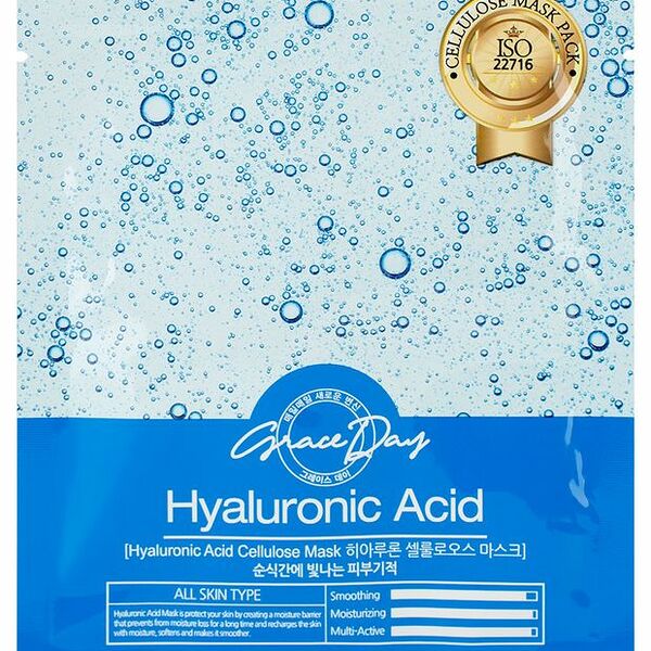 Маска тканевая Grace Day с гиалуроновой кислотой увлажняющая