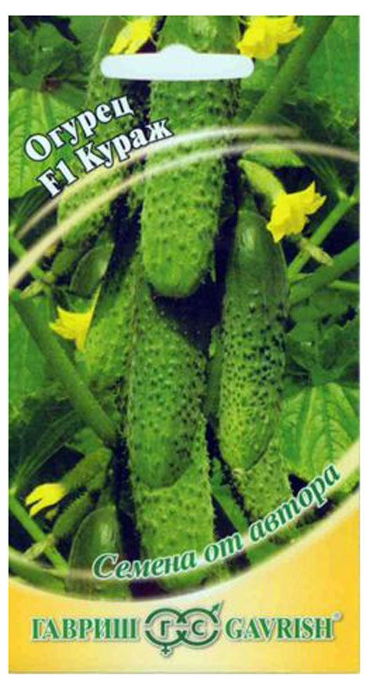 

Огурец Кураж F1 Гавриш Семена от автора, 10 шт 5 г