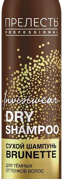 Сухой шампунь Прелесть Professional Invisiwear Brunette 200 мл